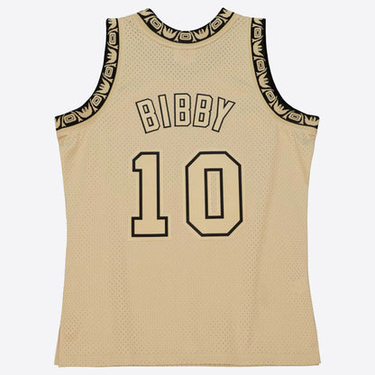 Mitchell & Ness Men's Khaki Black Swingman Jersey Grizzlies 1998 Mike Bibby Jerseys