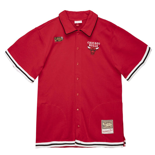 Mitchell & Ness Men's NBA Chicago Bulls French Terry Shooting Shirt