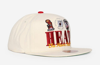 Mitchell & Ness Men's NBA Reframe Retro Snapback Hwc Heat