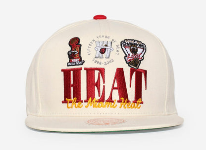 Mitchell & Ness Men's NBA Reframe Retro Snapback Hwc Heat