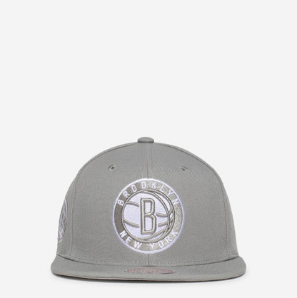 Mitchell & Ness Men's NBA Back To Basics Snapback Nets Snapback Caps