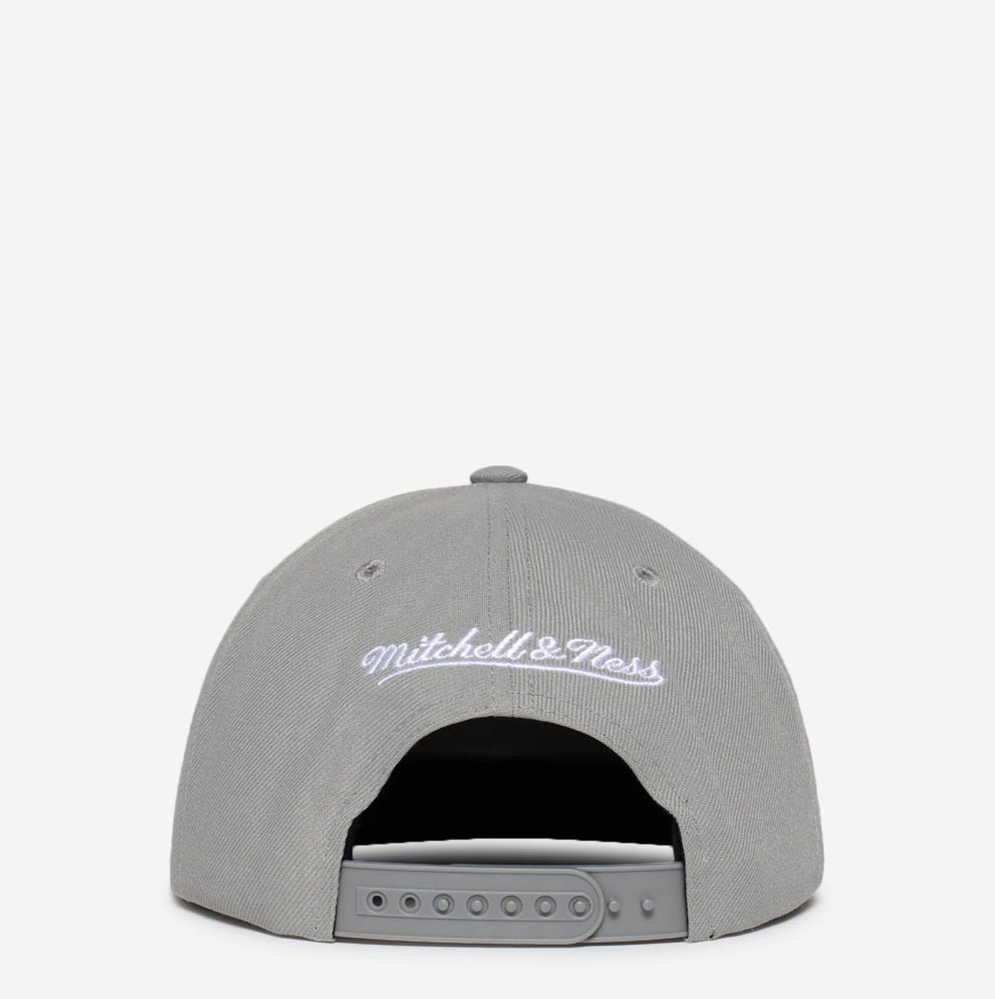 Men's Mitchell & Ness NBA Back To Basics Snapback Nets - Grey