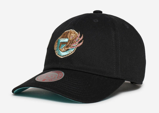 Mitchell & Ness Men's NBA Sidewalk Sketch Strapback Hwc Grizzlies Ball Caps