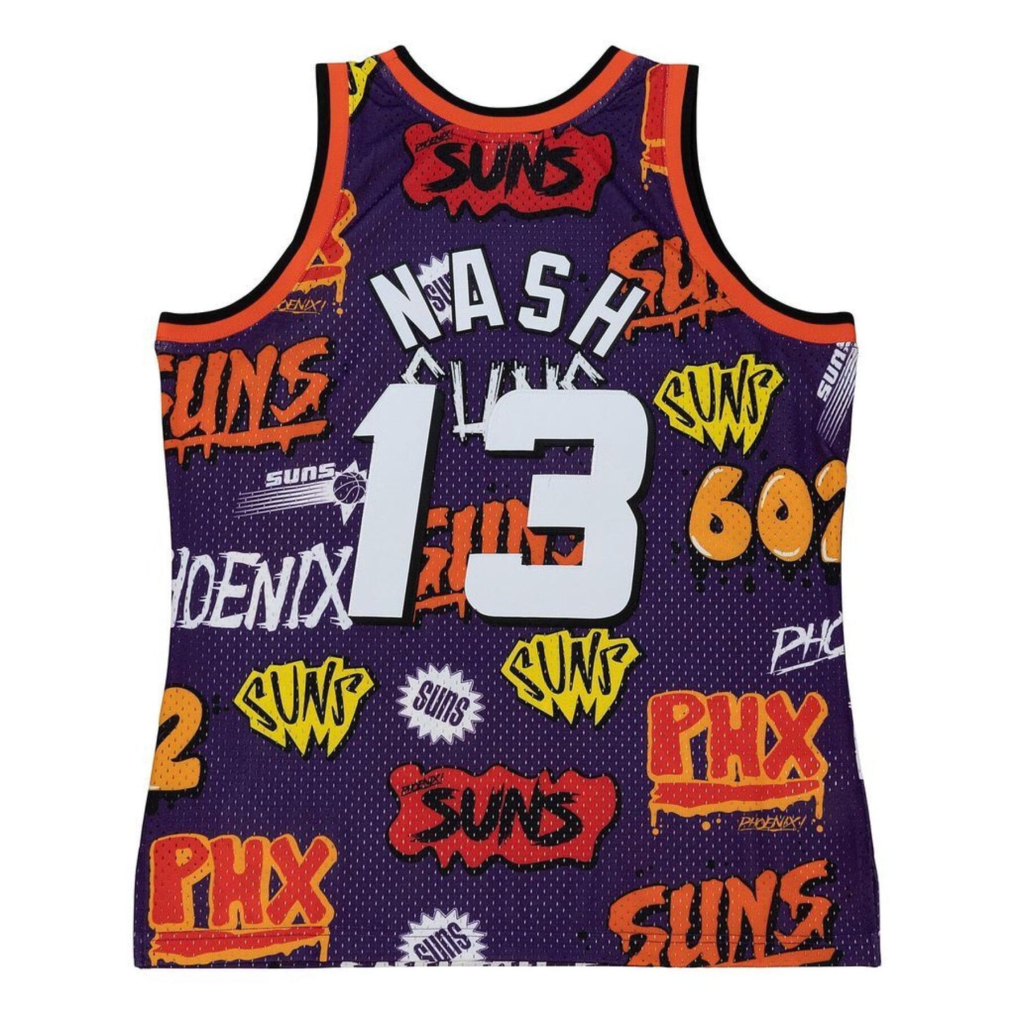 Mitchell & Ness Men's Slap Sticker Swingman Jersey Suns 1996 Steve Nash
