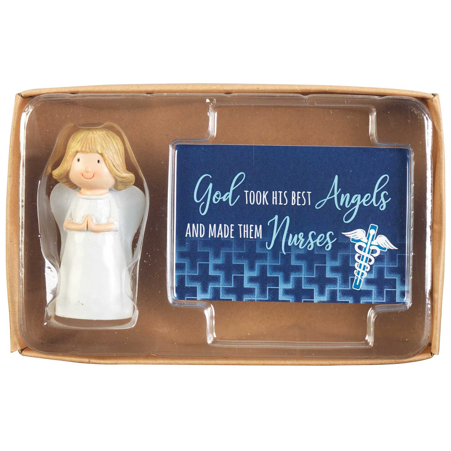 Ivory/Blue-