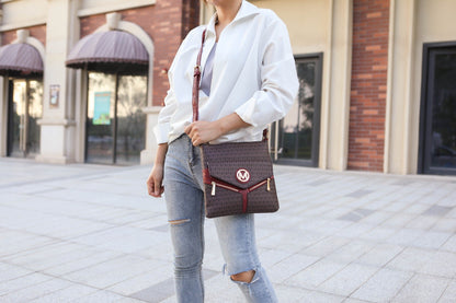 MKF Collection Women's Tania Signature Crossbody Bag