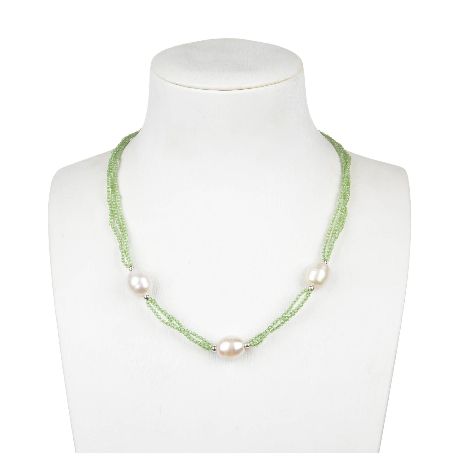 Green, White-