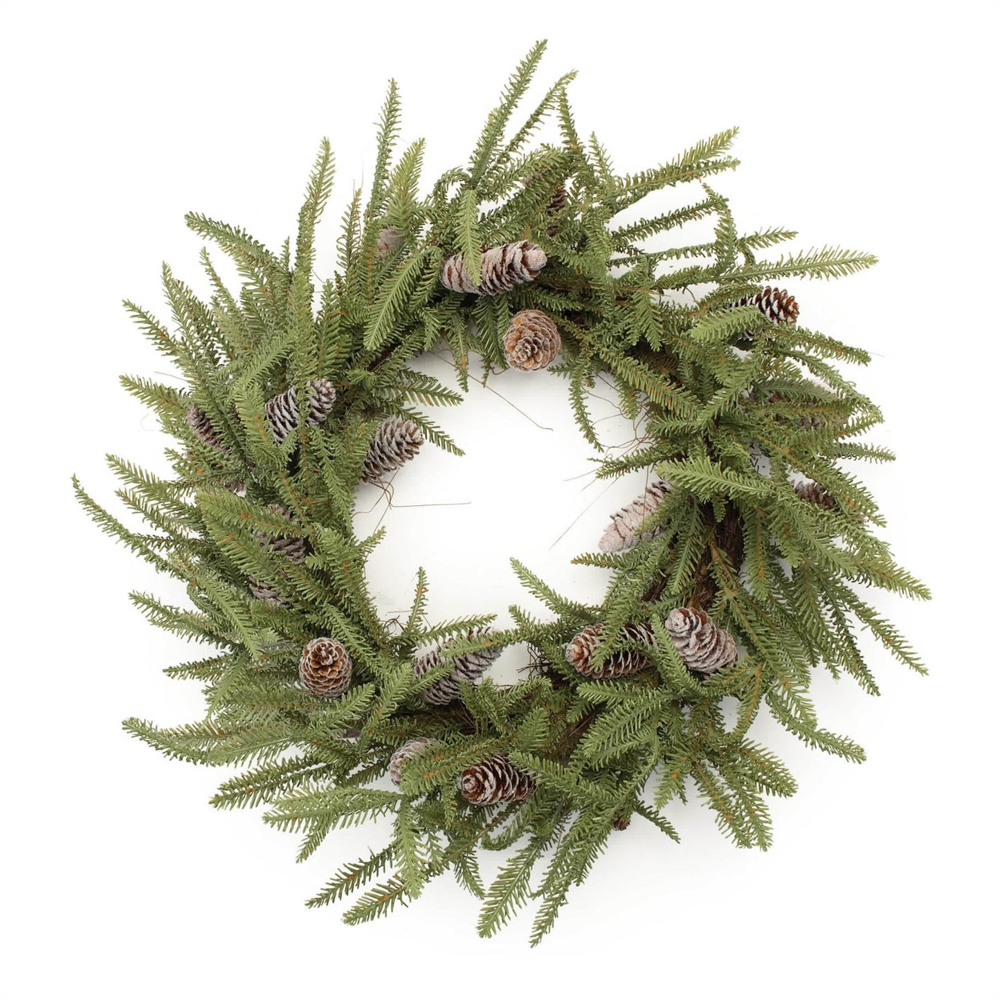 Melrose International Pine and Pinecone Wreath 24"D
