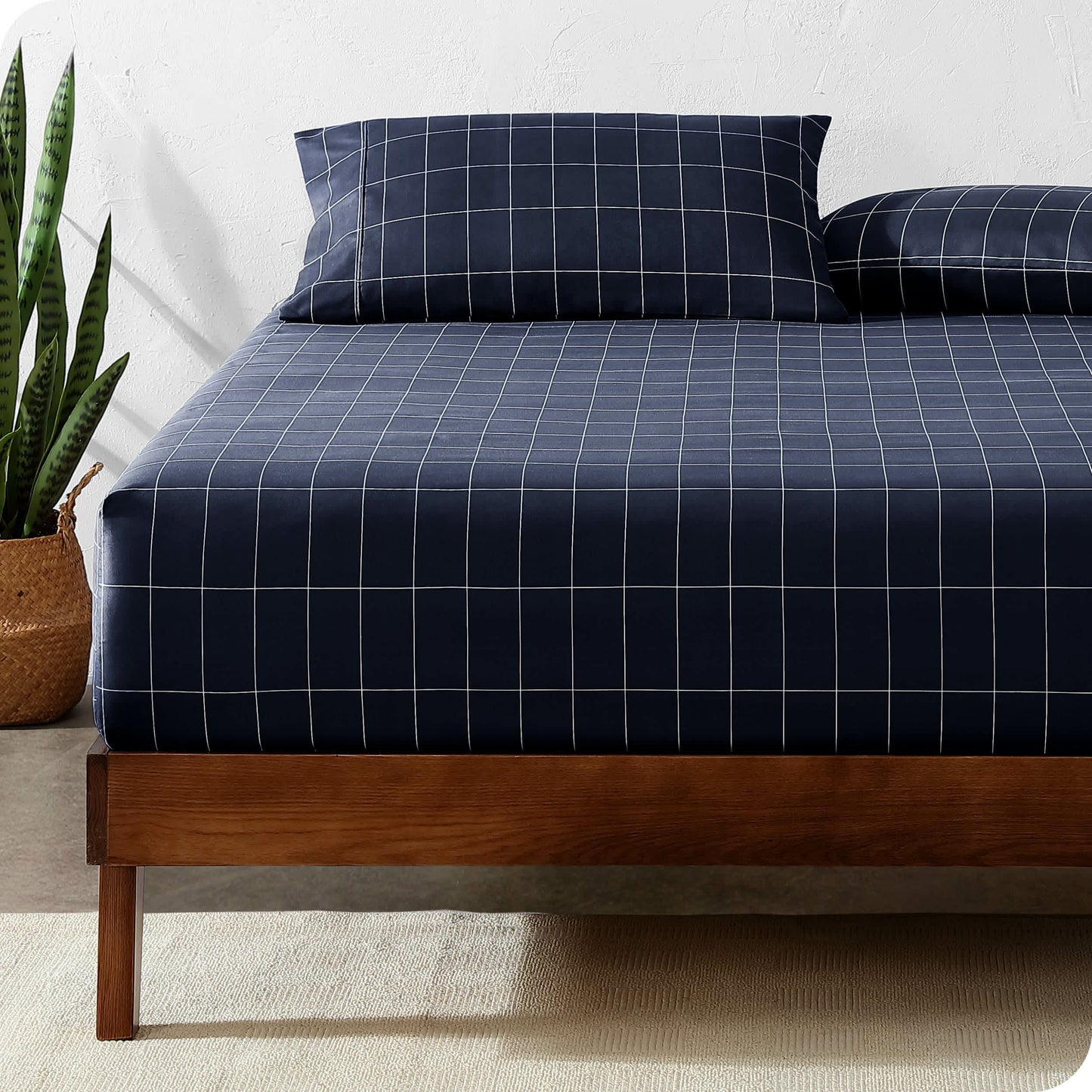 Grid - Midnight/White-
