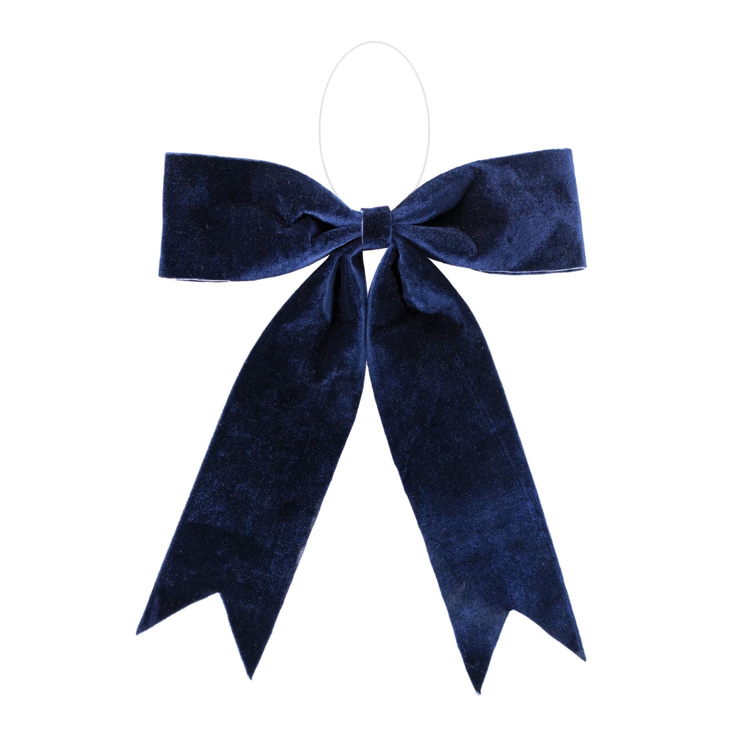 Melrose International Navy Blue Holiday Bow (Set of 2)