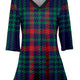 Navy Green Plaid