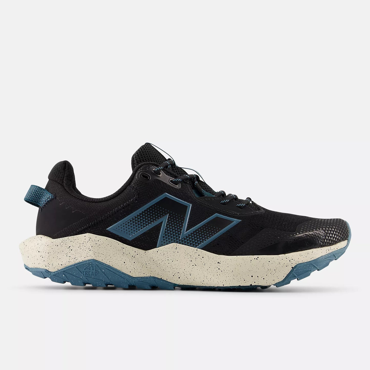 New Balance Mens Dynasoft Nitrel V6 Trail Running Black Blue