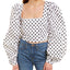 WBPK1-WHITE BLACK POLKA DOT