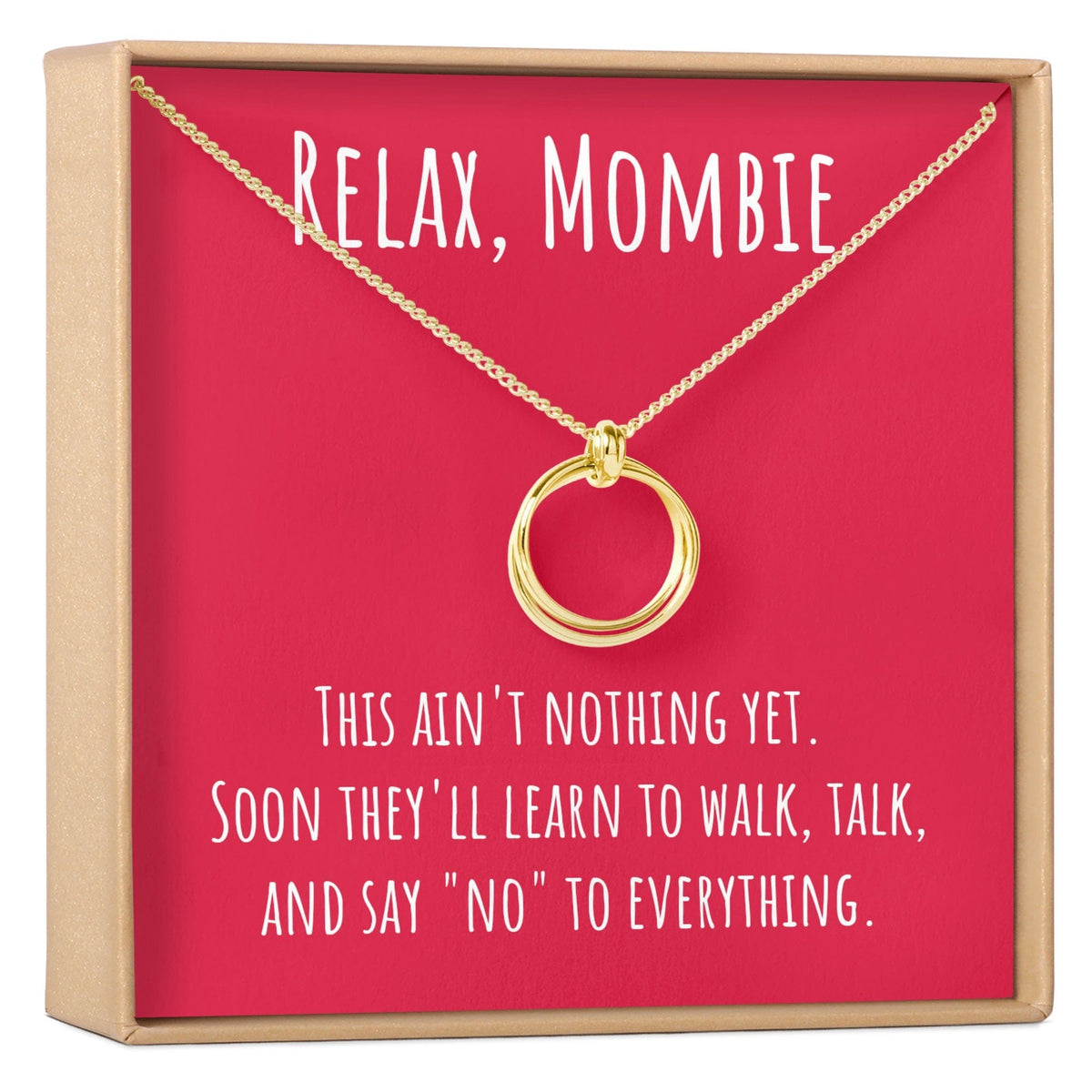 Mombie (New Mom) Necklace, Multiple Styles Necklace