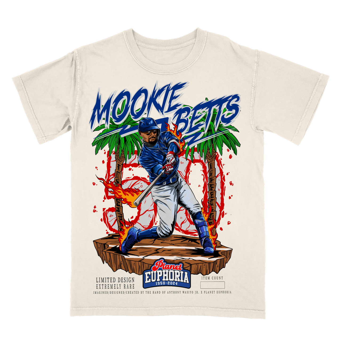 Youth Mookie Betts Limited Edition MLB Player Graphic T-Shirt