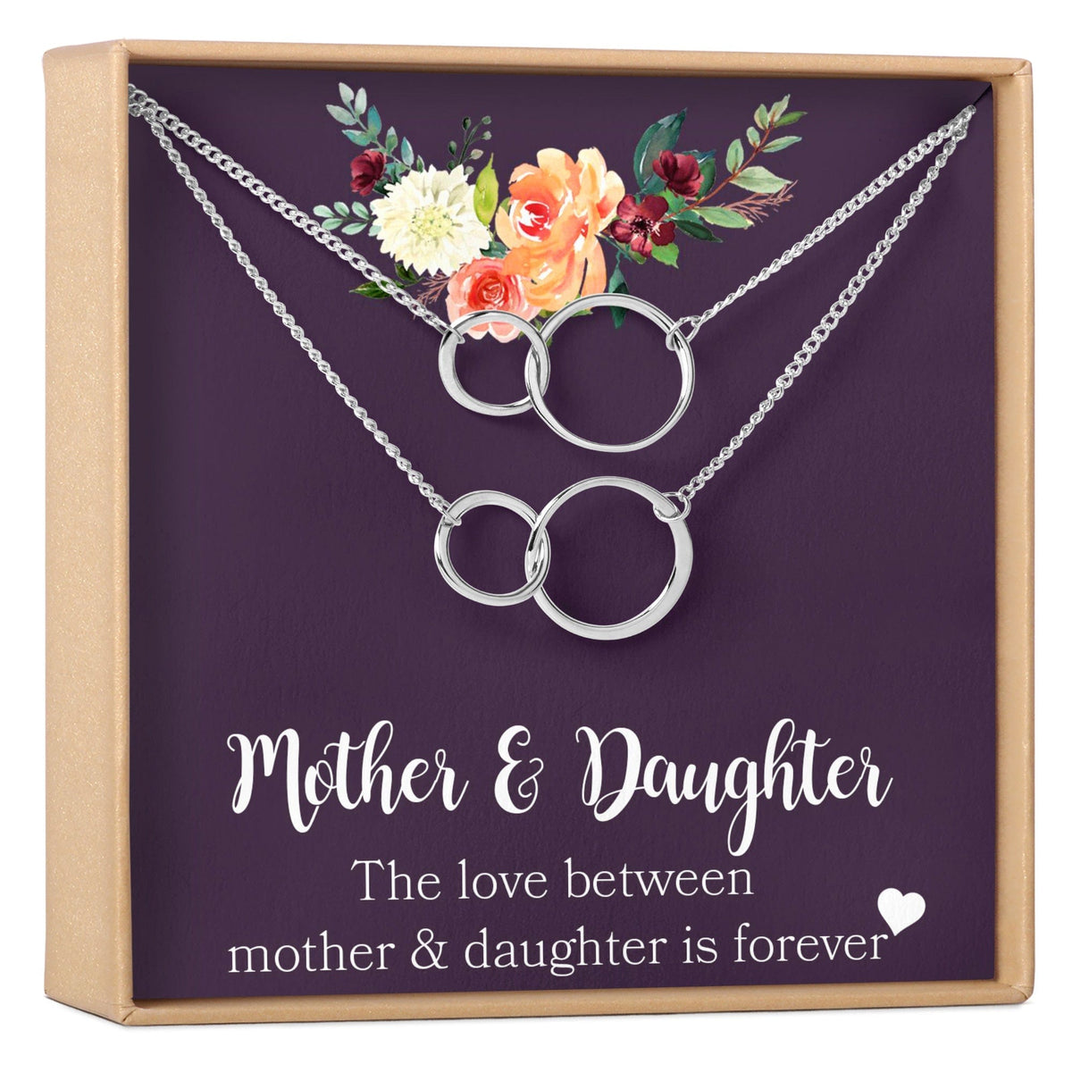 Mother & Daughter Necklace, Multiple Styles