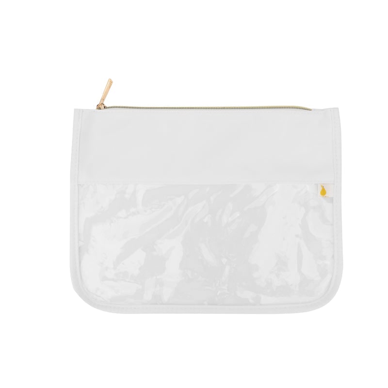 Bailey Clear Pouch | Includes up to 5 Patches - Blue