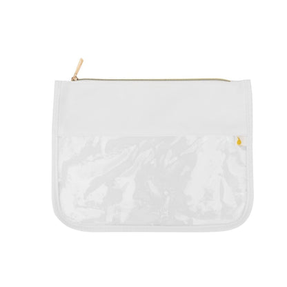 Bailey Clear Pouch | Includes up to 5 Patches - Blue