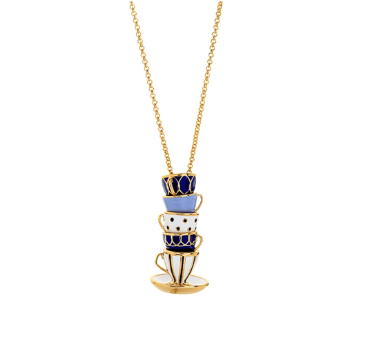 Blue / White / Gold-