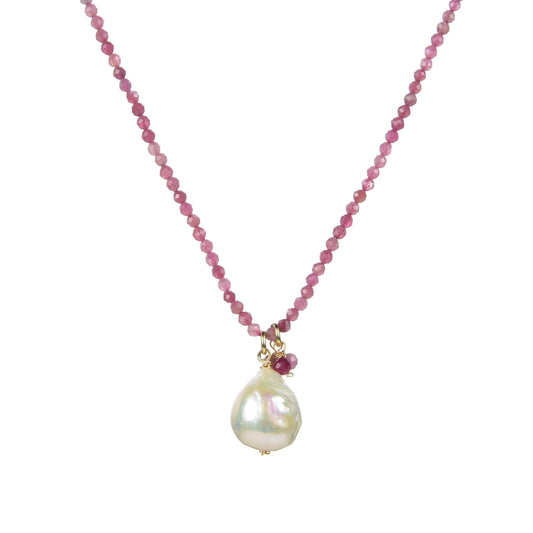 Pink, White-