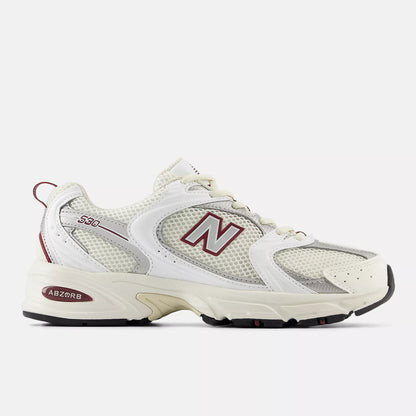 New Balance Mens 530 Sea Salt/Mercury Red