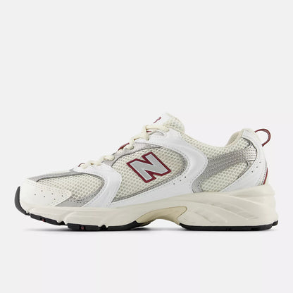 New Balance Mens 530 Sea Salt/Mercury Red