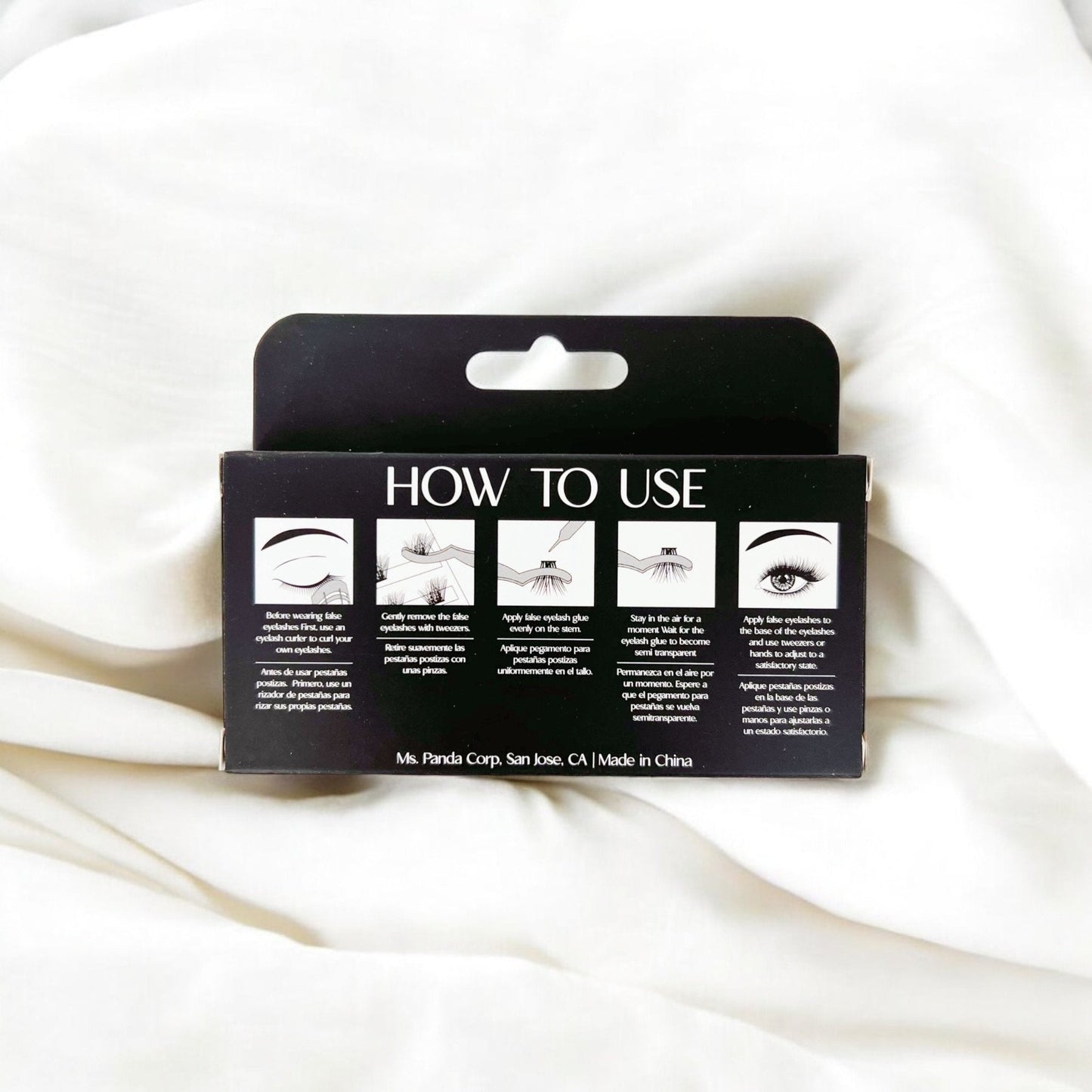 Ms. Panda Cluster Lashes – 10–16mm Mix Curl False Eyelash Set