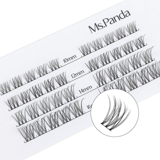 Ms. Panda Wispies Lash Clusters – 40 Mix Curl Eyelash Set