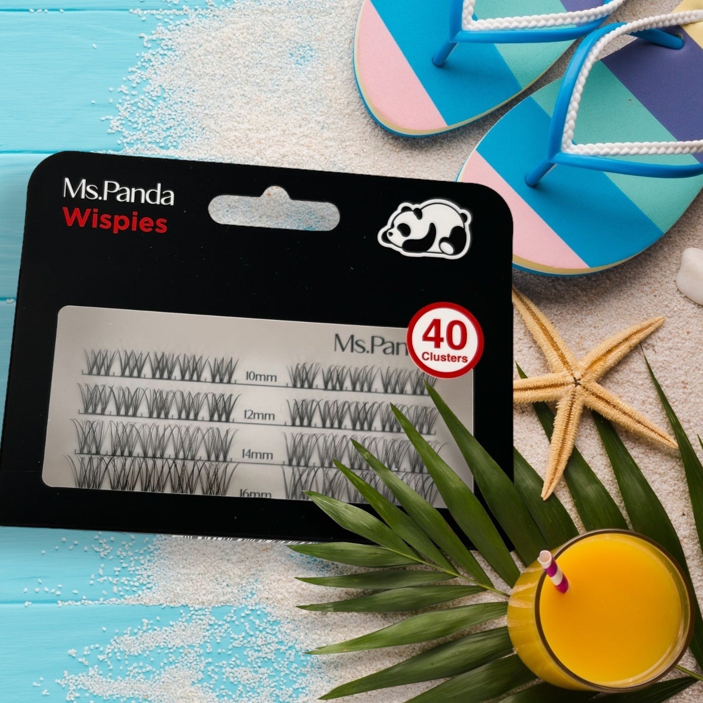 Ms. Panda Wispies Lash Clusters – 40 Mix Curl Eyelash Set