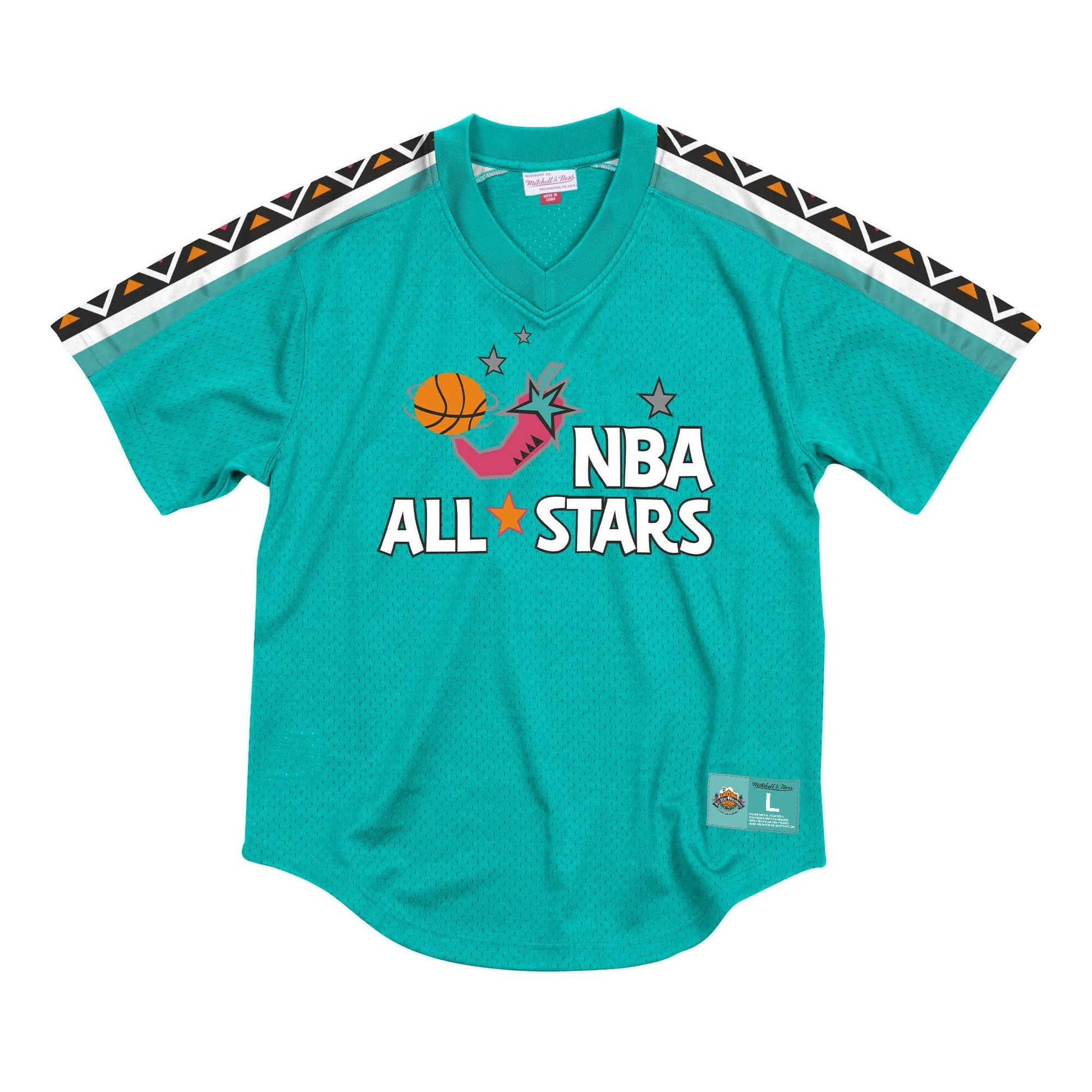 Mens Mitchell & Ness NBA Mesh V-Neck Allstar 1996 - sneakAR
