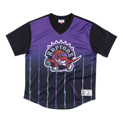 Mitchell & Ness Men's NBA Game Winning Shot Mesh V-Neck Toronto Raptors