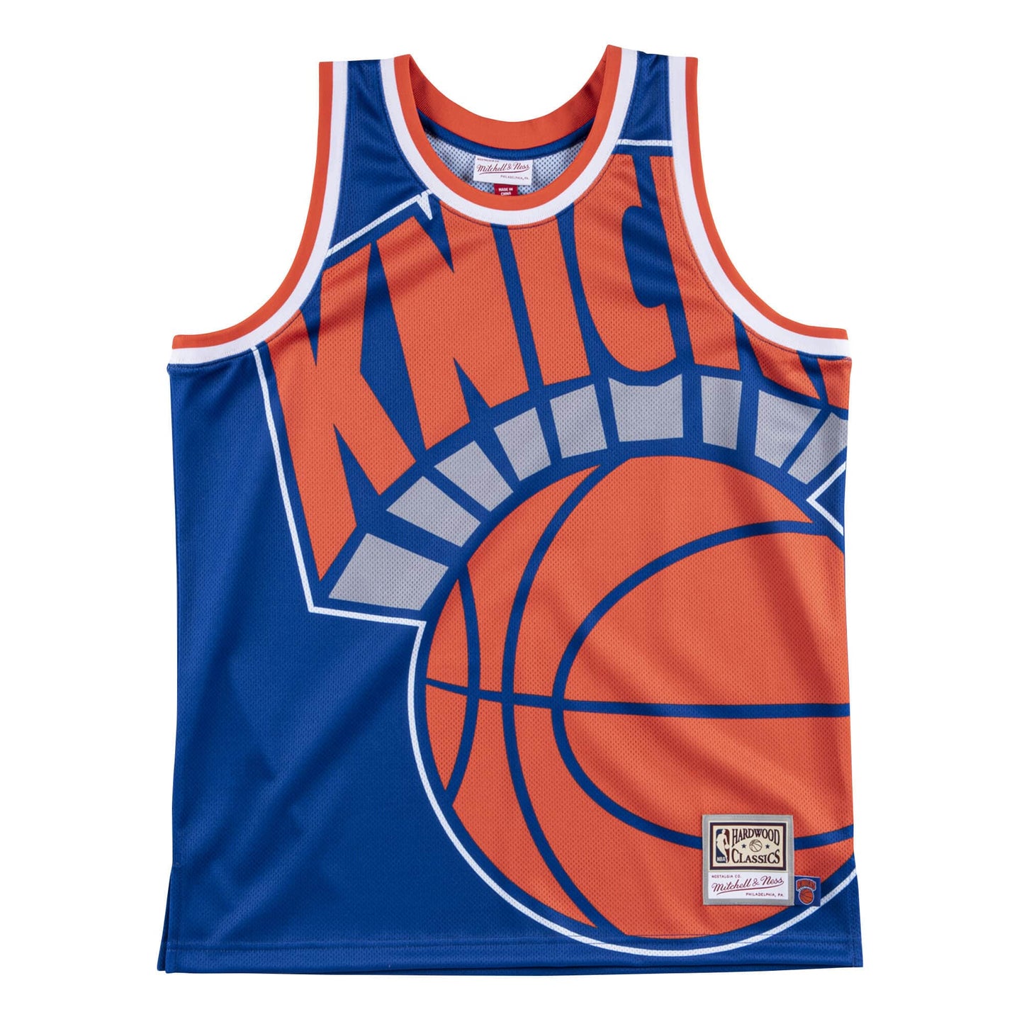Mitchell & Ness Men's NBA Big Face Fashion Jersey New York Knicks