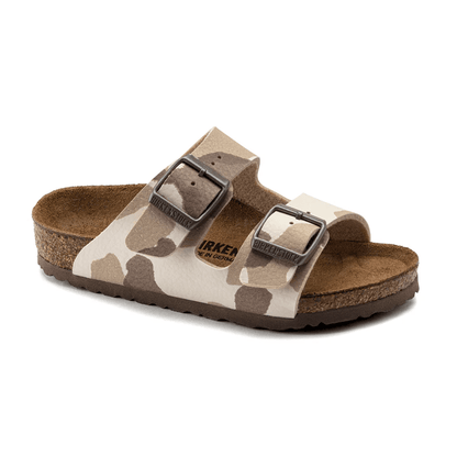 Birkenstock Arizona Kids Birko-Flor Desert Soil Camo Almond