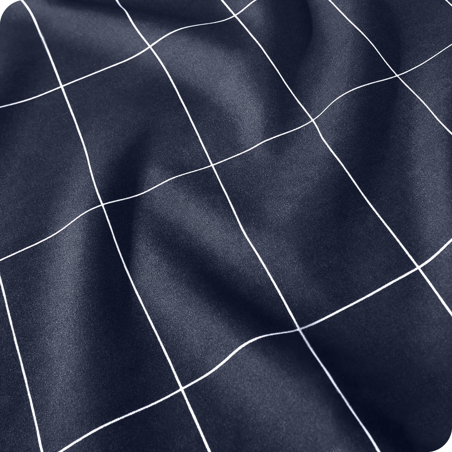 Grid - Midnight/White-