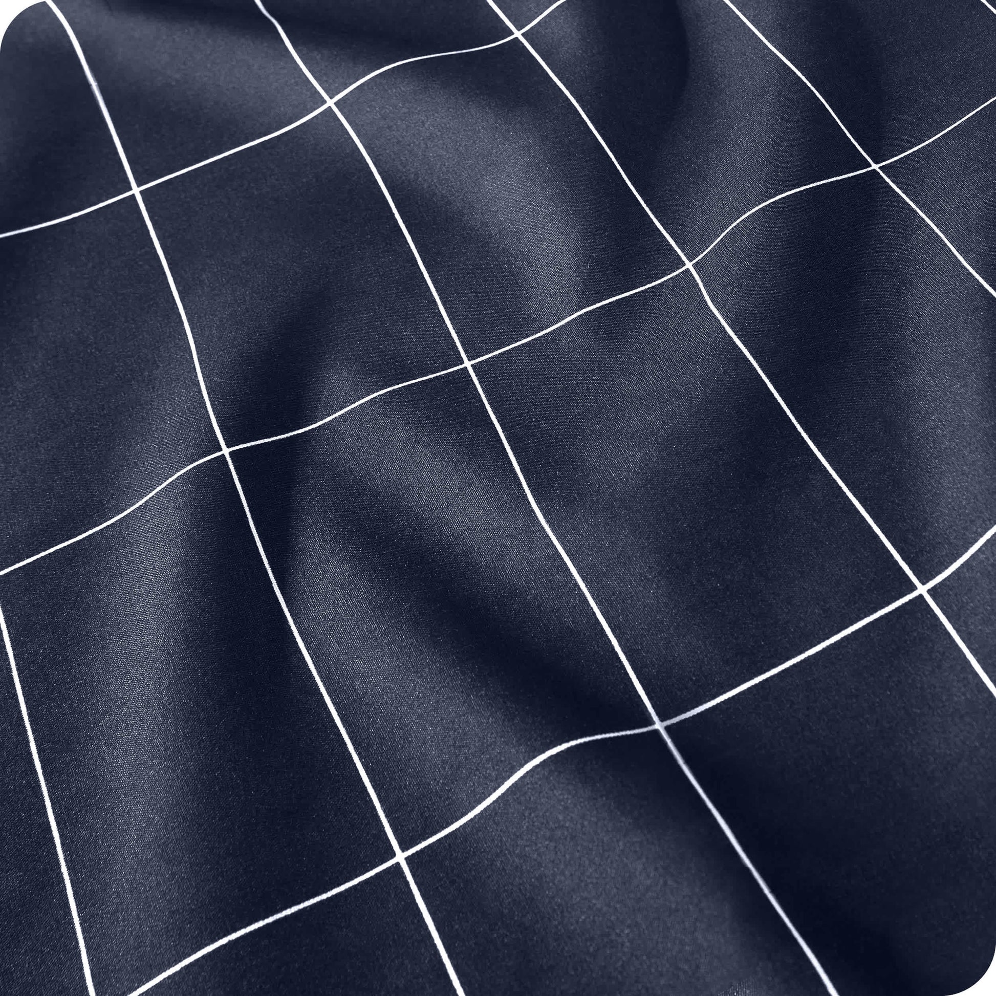 Grid - Midnight/White-