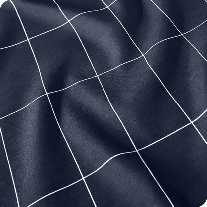 Grid - Midnight/White-