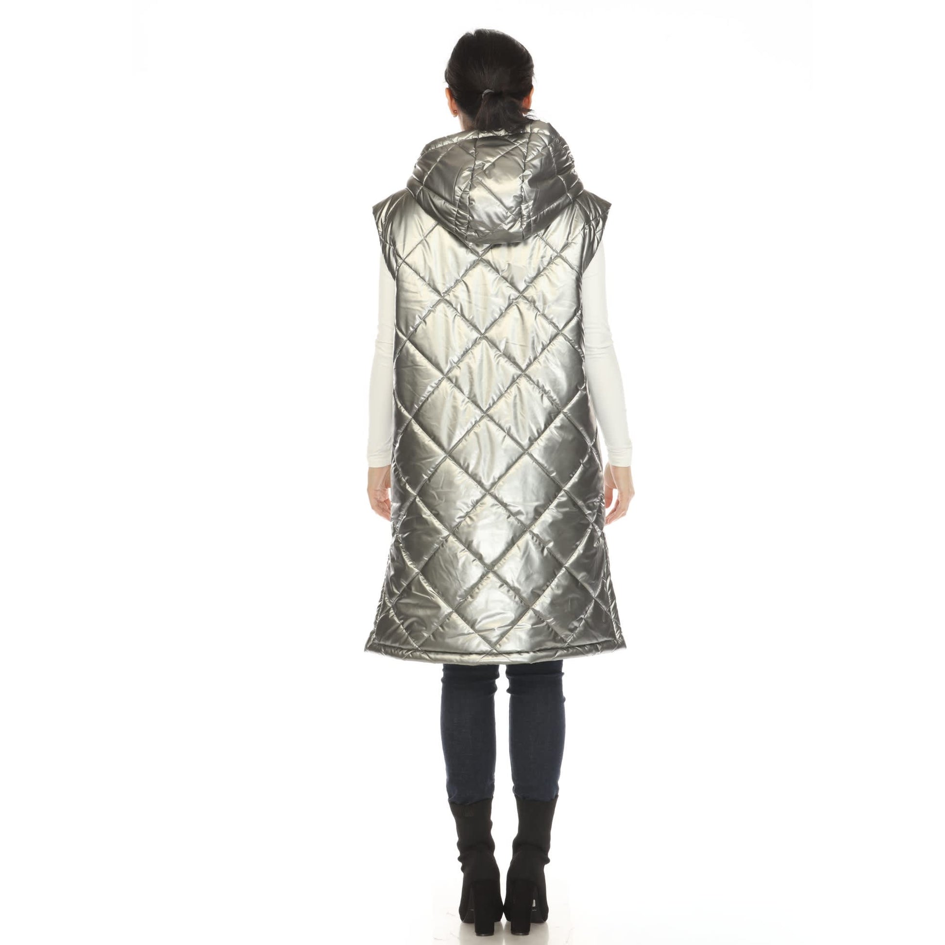 Metallic Silver Gray-