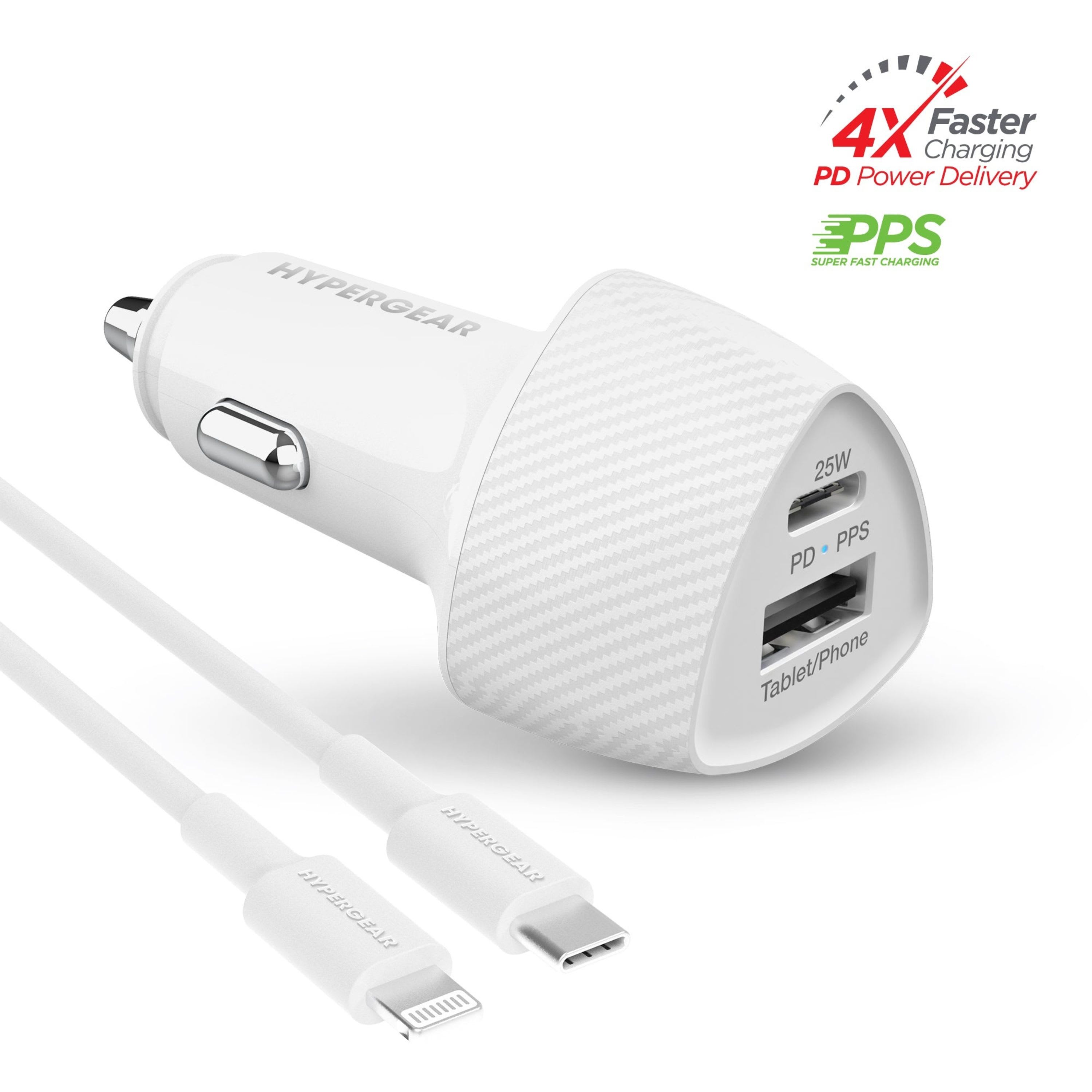 HyperGear SpeedBoost 25W PD Lightning Car Kit – Zulily