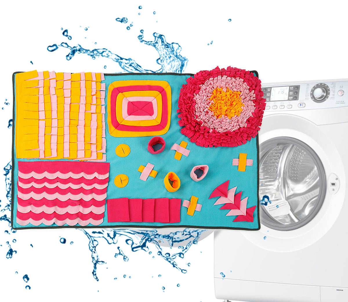 Blue / Pink / Orange-