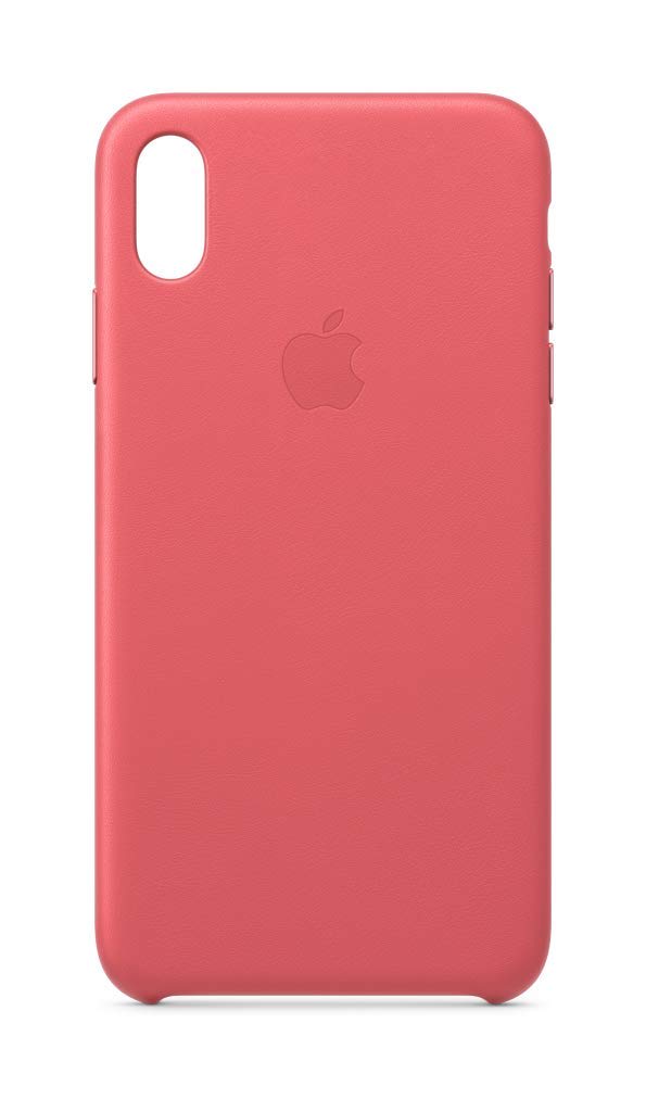 Apple Iphone Xs Max Leather Case - Peony Pink