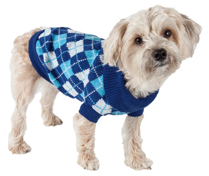 Blue Argyle-