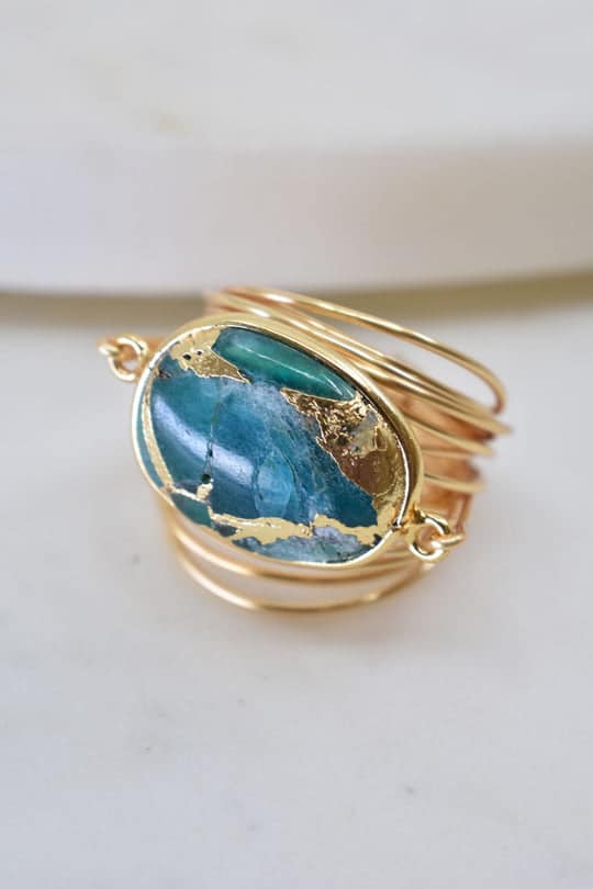 Blue-