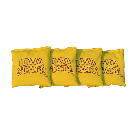 Iowa State Cyclones Corn-Filled Cornhole Bags (4-Pack)
