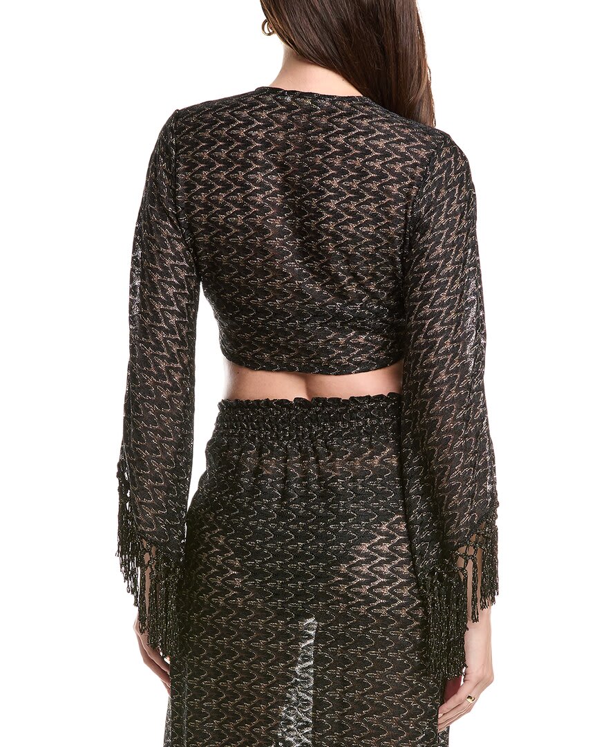 BKMET-BLACK/GOLD ZIGZAG-