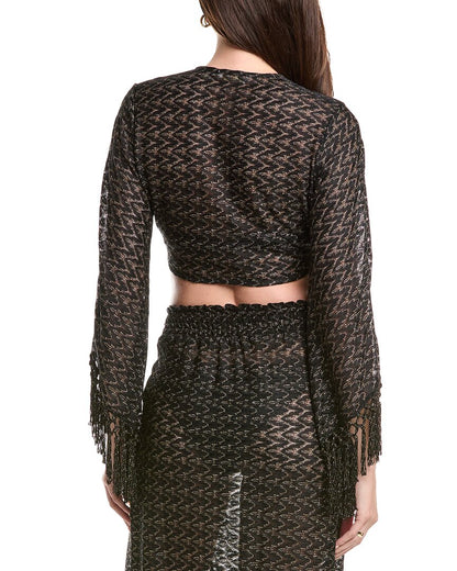 BKMET-BLACK/GOLD ZIGZAG-
