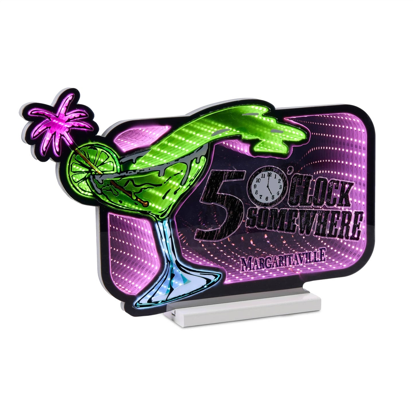 Melrose International Margaritaville 5 o'Clock EkkoLight 12"H