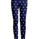 Navy White Polka Dot