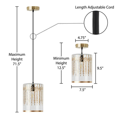 Clear/Gold-