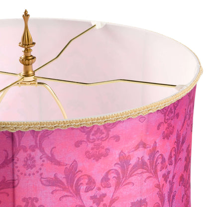 Fuchsia/Subtle Green/Gold-