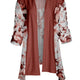 Red Cream Floral Sleeve Mix